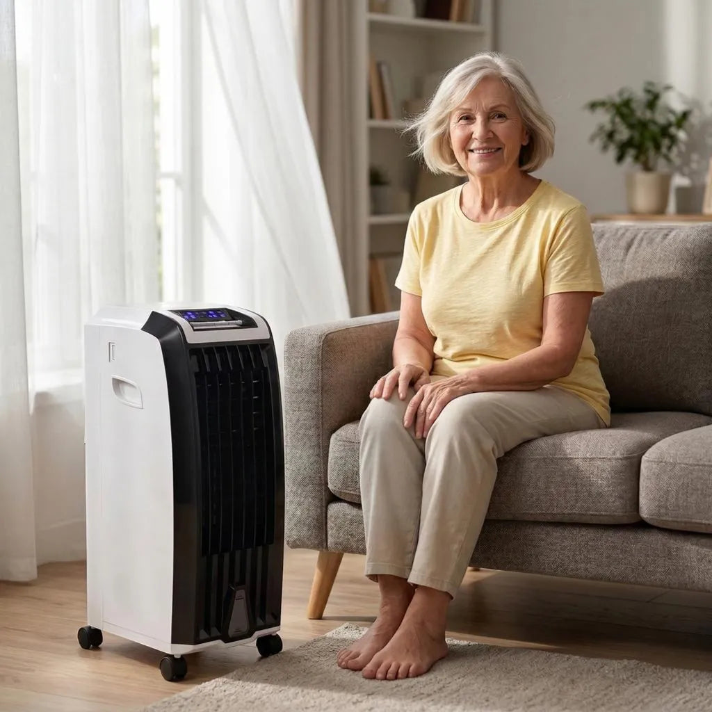 Compact Windowless Portable Air Conditioner for Bedroom, Home, and Office Use