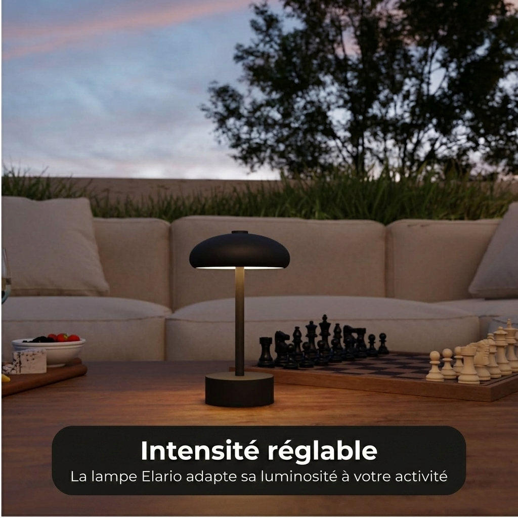 Lampe Elario vue installation sans fil compact - Lumalia