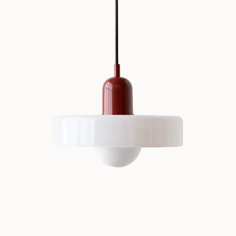 Suspension en verre moderne Ø 25 cm | Modèle Soline