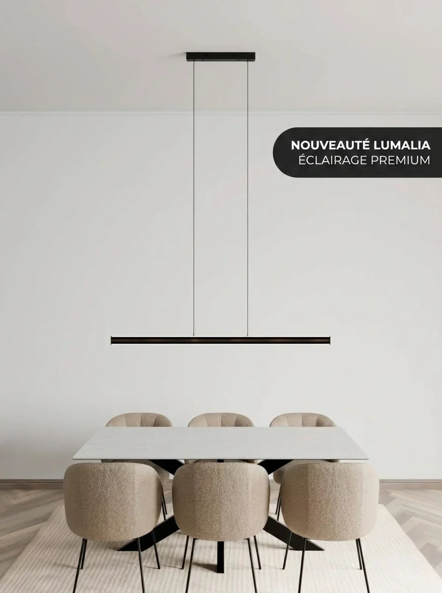 Suspension Kalea DALI vue détail driver Eaglerise modulaire - Lumalia