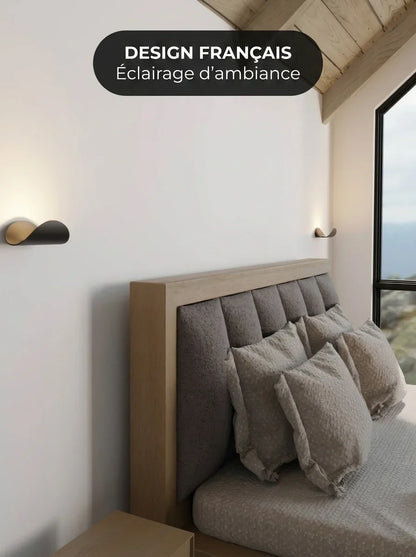 Applique murale Velu vue éclairage IP54 1630 lm - Lumalia