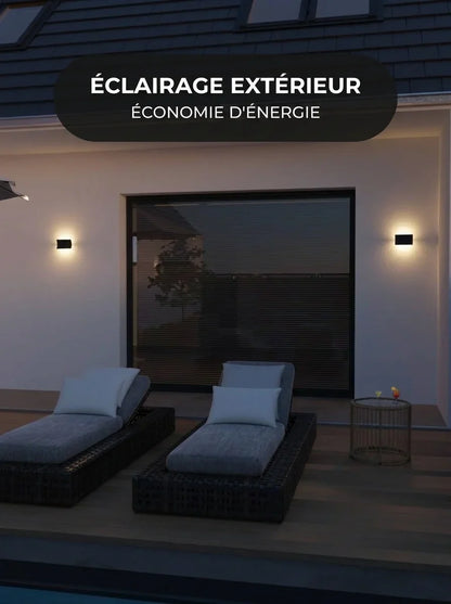 Applique murale Alva vue éclairage IP54 510 lm - Lumalia