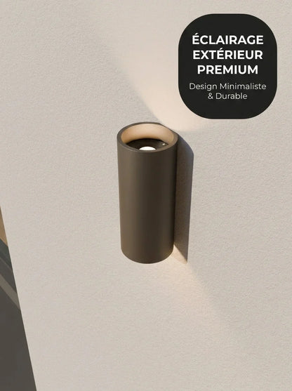 Applique murale Senna vue éclairage IP54 850 lm - Lumalia