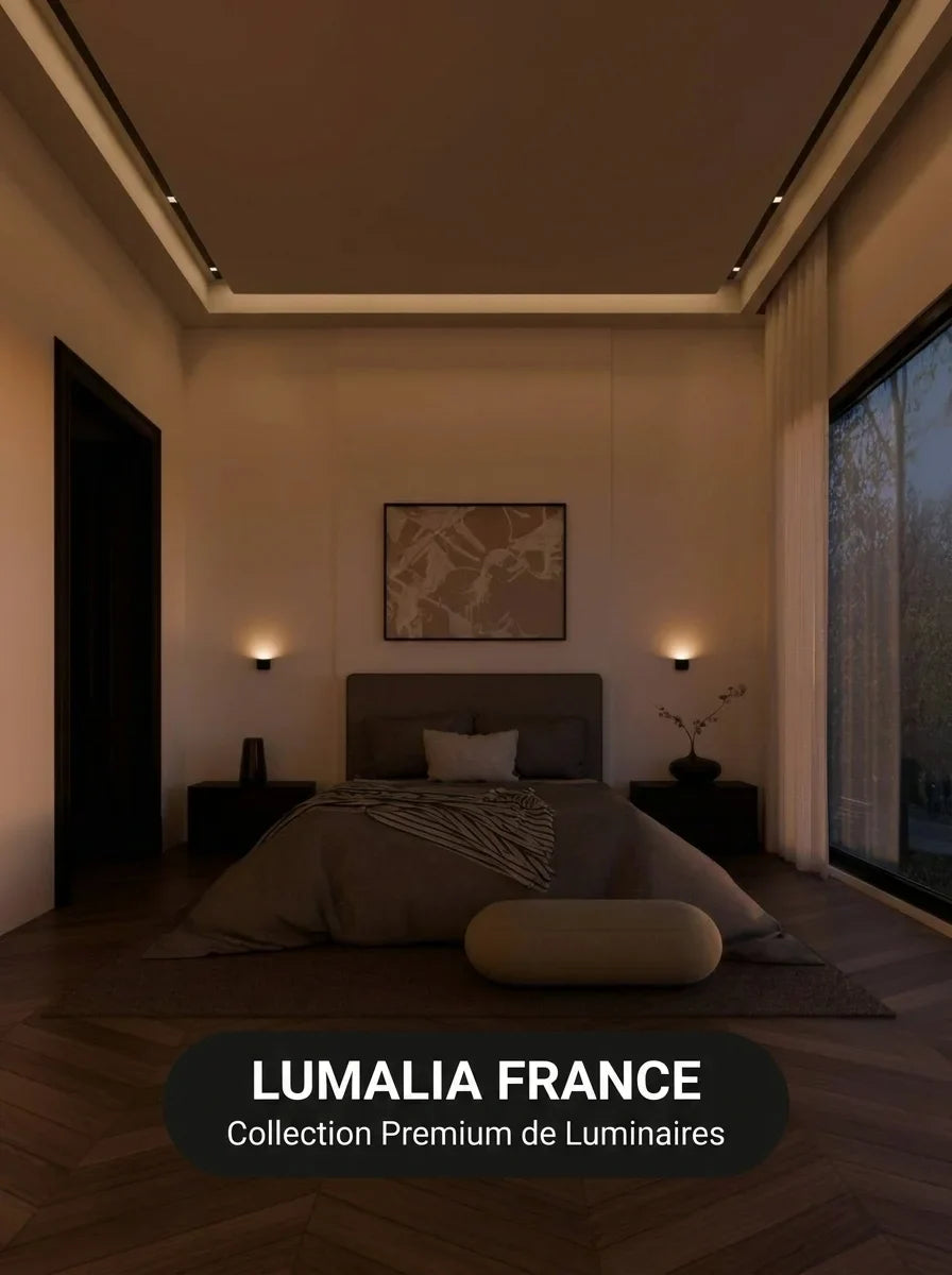 Applique murale Ida vue éclairage 720 lm 2700 K - Lumalia
