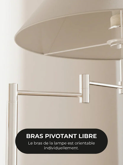 Lampadaire Melo vue éclairage E27 LED 2700 K - Lumalia
