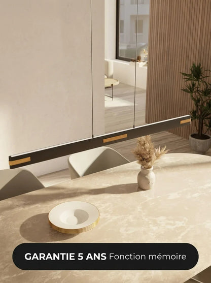 Suspension Rodos vue éclairage smart home dimmable - Lumalia