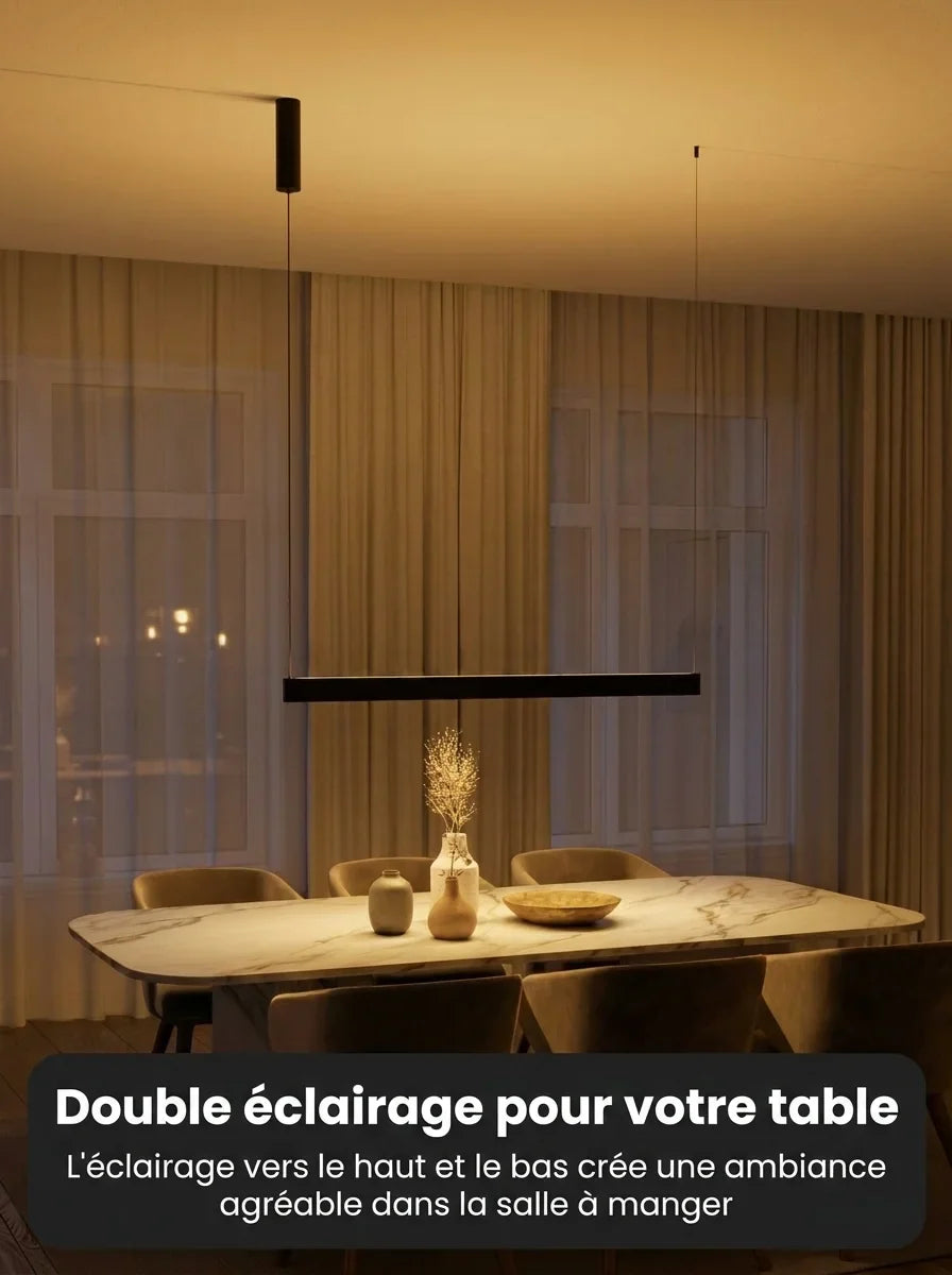 Suspension Cera vue installation smart home - Lumalia