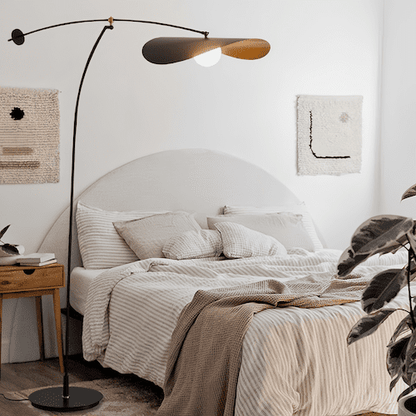 Lampadaire Cordova ambiance salon ART DECO - Lumalia
