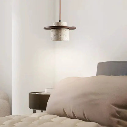 Suspension scandinave en travertin Ø 20 cm | Ålesund