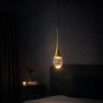Suspension en cristal moderne Ø 35 cm | Aysel