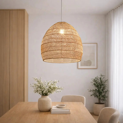Suspension en bambou au design nordique Ø 25 cm | Dome