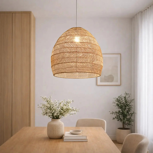 Suspension en bambou au design nordique Ø 25 cm | Dome