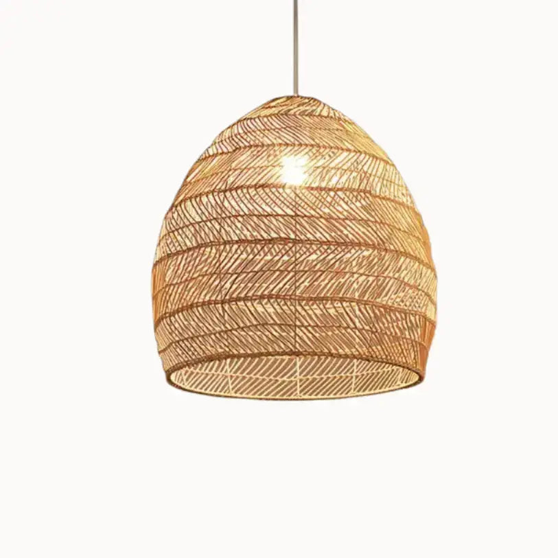 Suspension en bambou au design nordique Ø 25 cm | Dome