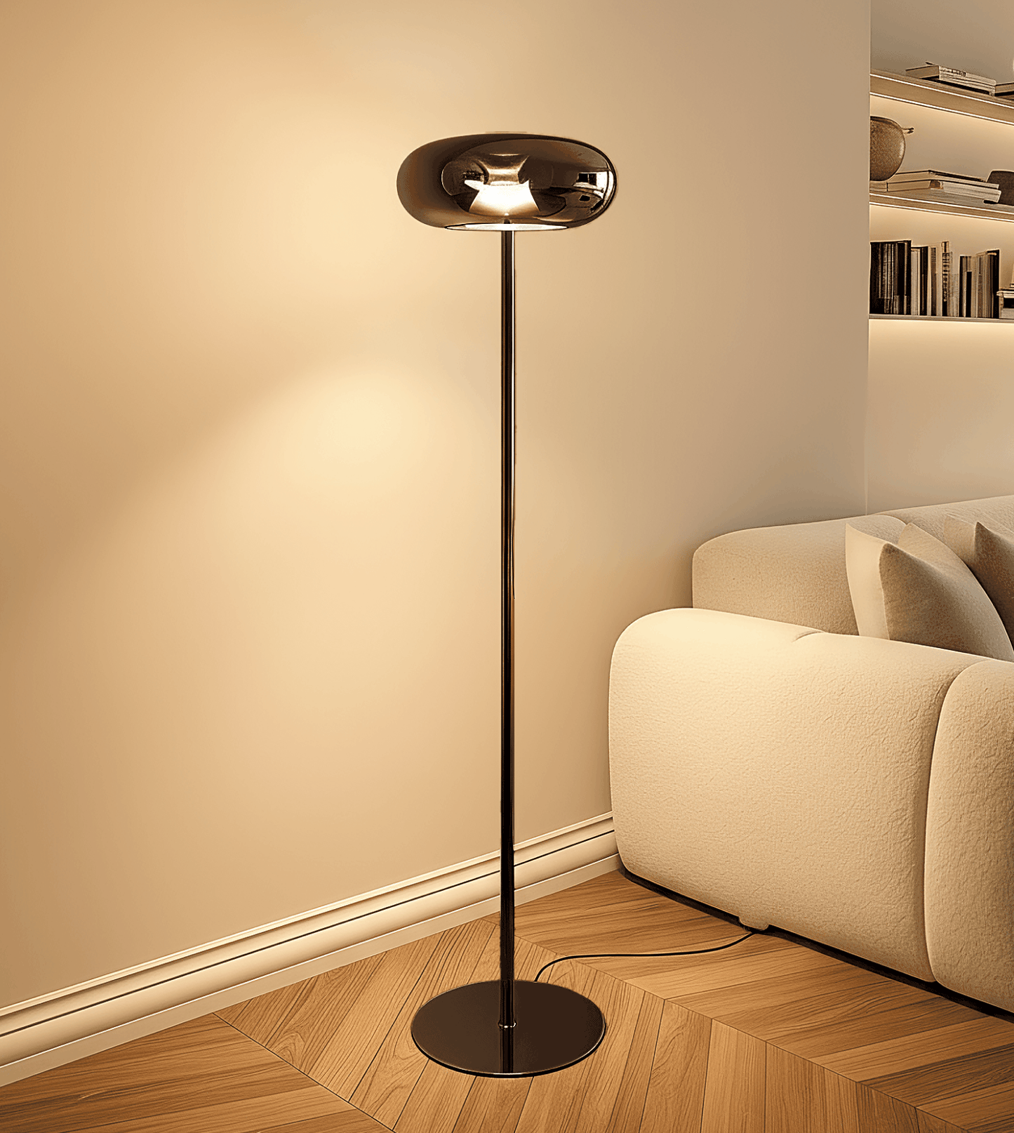 Lampadaire Vitrea dimensions H145cm - Lumalia