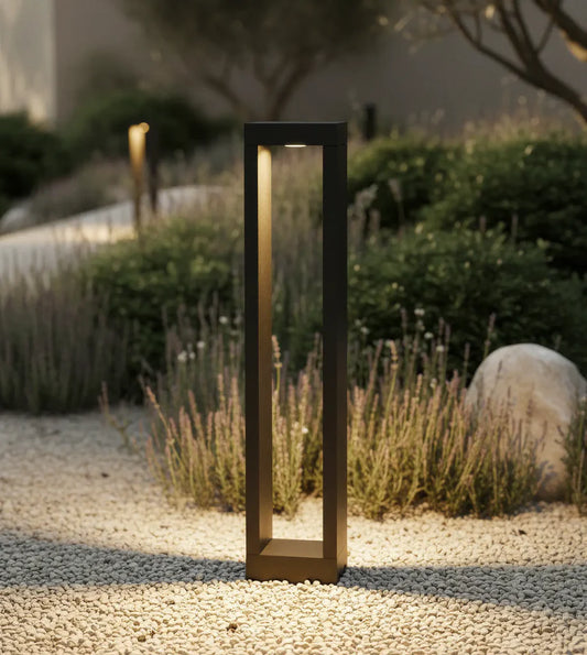 Lampe de jardin Tola fer thermolaqué outdoor IP65 - Lumalia