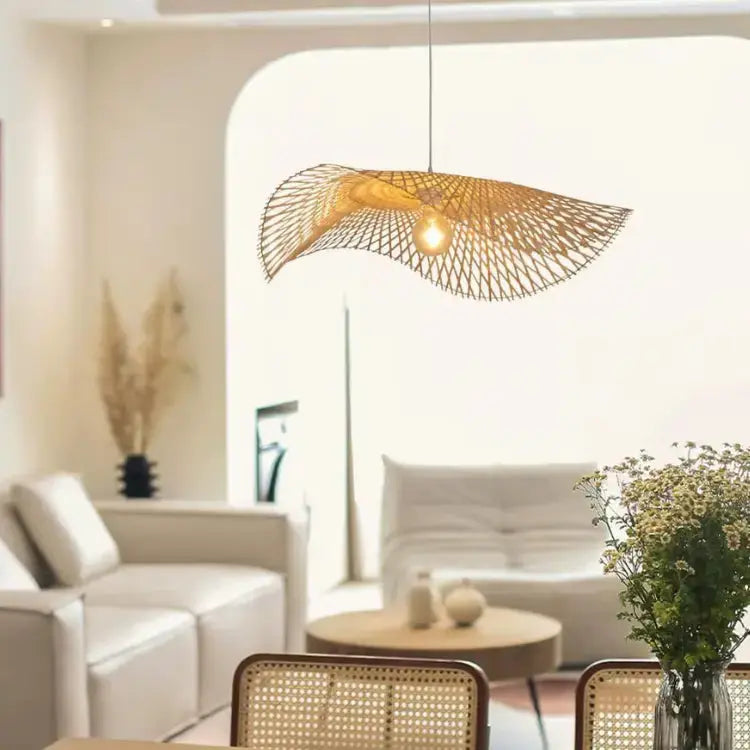 Rencontrez les Suspension Aérienne en Bambou Ø 35 cm | Vara
