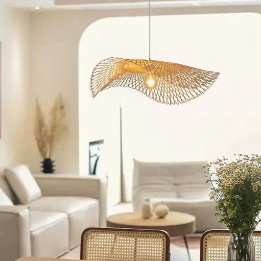 Suspension Aérienne en Bambou Ø 35 cm | Vara