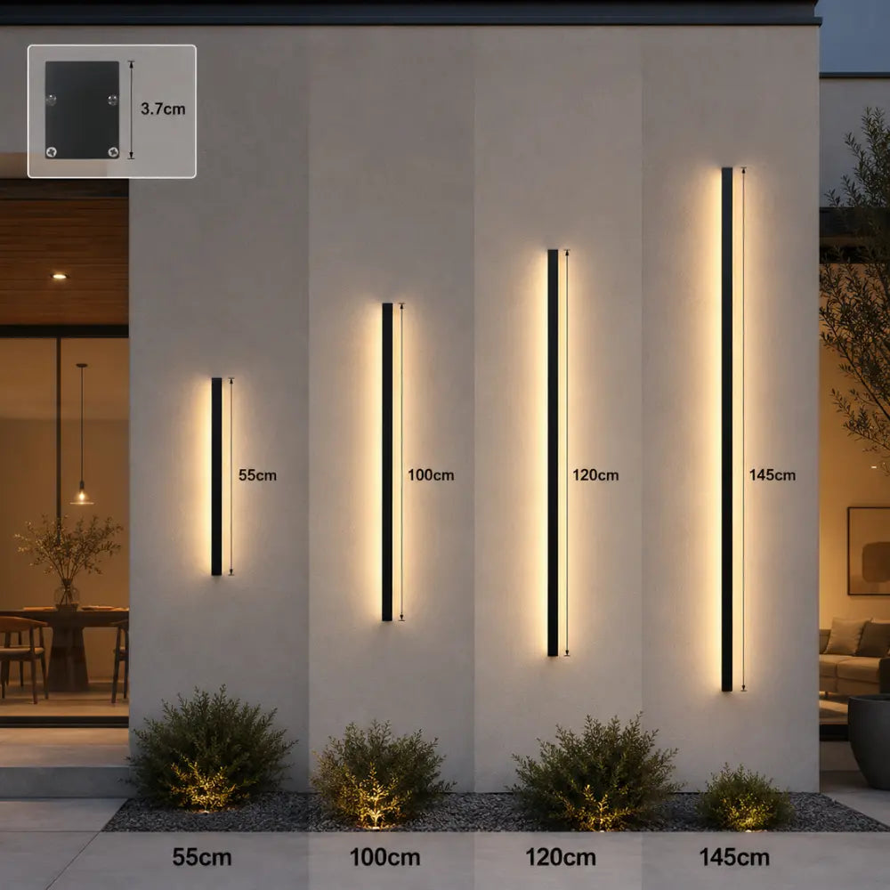 Varden - Applique Murale Extérieure LED au Design Minimaliste
