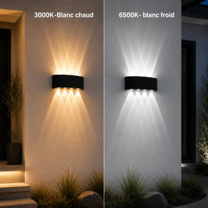 Applique extérieure LED à double faisceau | Skar