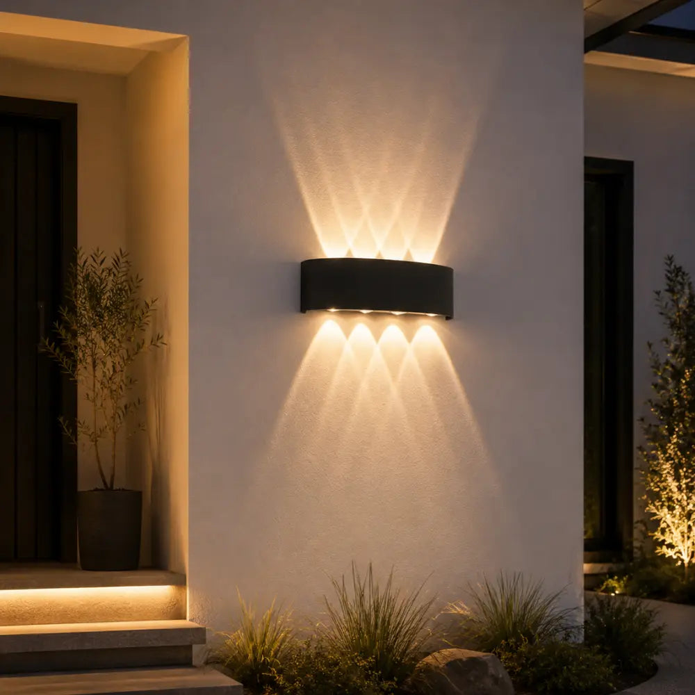 Applique extérieure LED à double faisceau | Skar