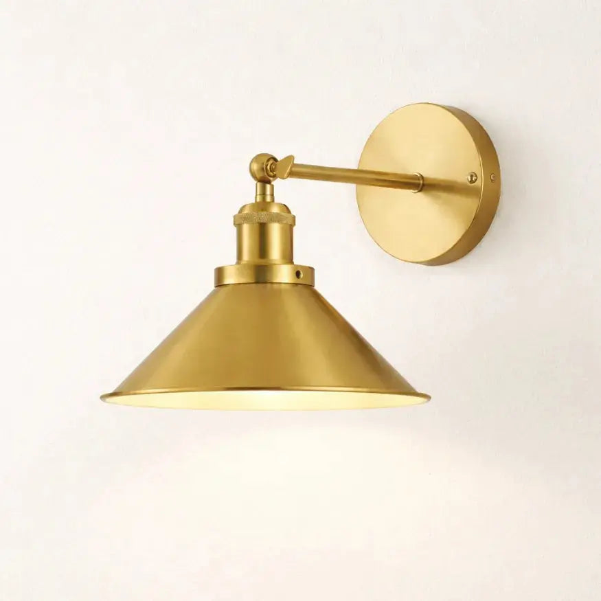 Applique murale vintage en laiton orientable | Viggo