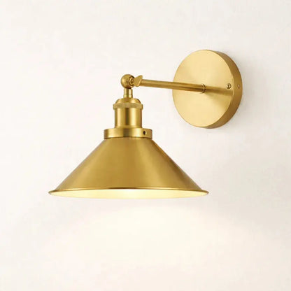 Applique murale vintage en laiton orientable | Viggo
