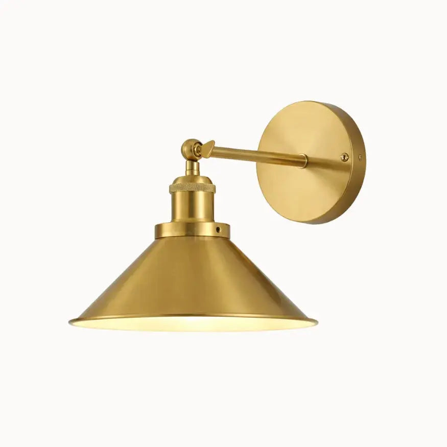 Applique murale vintage en laiton orientable | Viggo