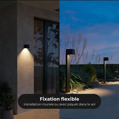 Lampe solaire Havis vue capteur mouvement - Lumalia
