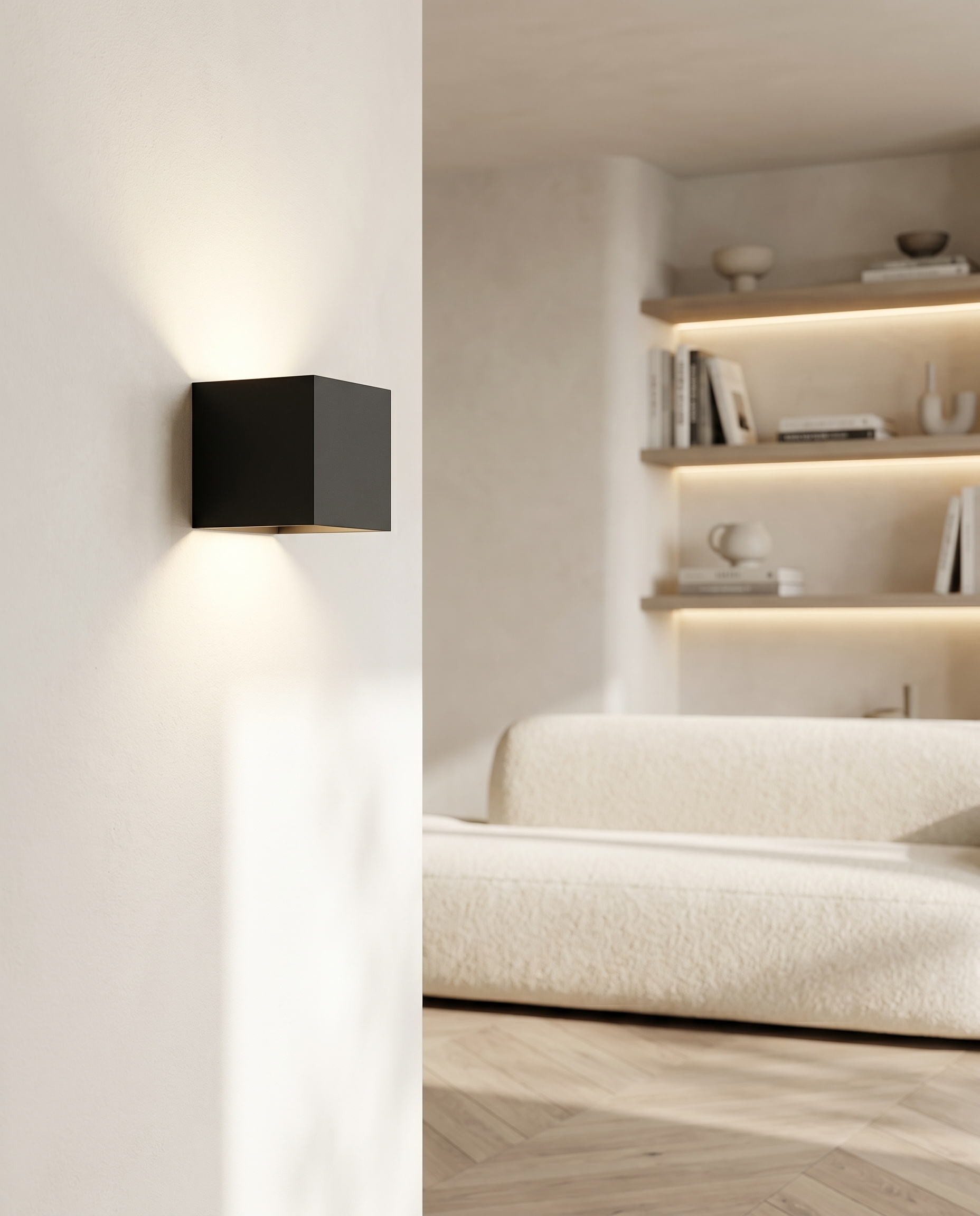 Applique solaire Soléa LED IP65 sans câblage capteur mouvement façade jardin - Lumalia