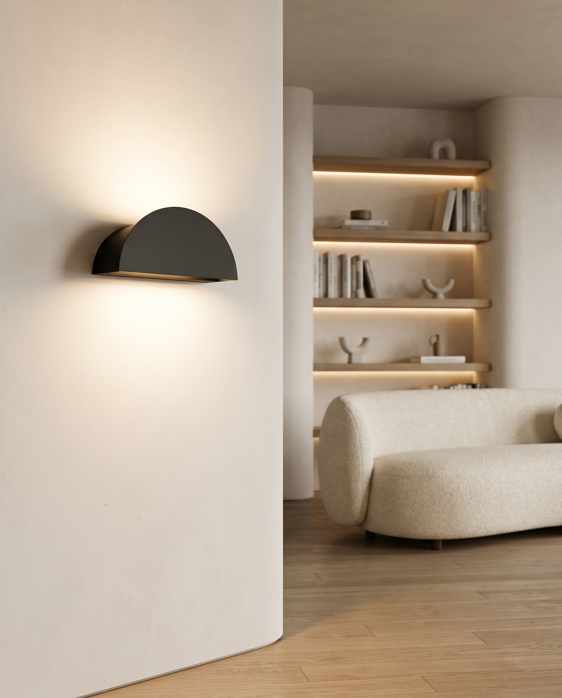Applique murale Norda LED IP54 1630 lm classe D up & down extérieur façade - Lumalia