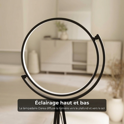 Lampadaire Darea vue installation 174 cm - Lumalia