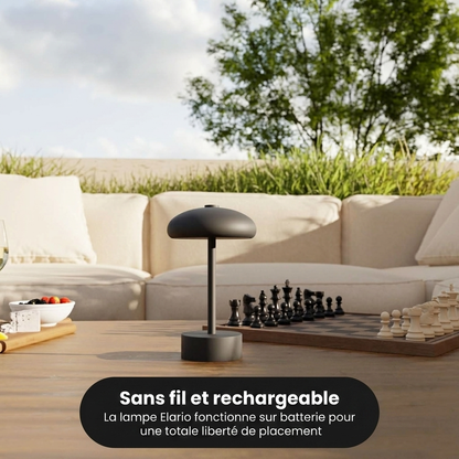Lampe Elario vue détail tactile dimmable compact - Lumalia