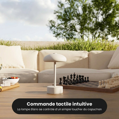 Lampe Elario vue détail tactile dimmable - Lumalia