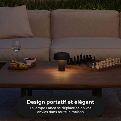 Lampe Lanea vue éclairage IP54 tactile - Lumalia