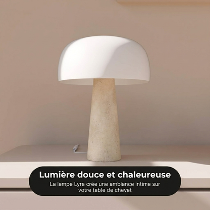 Lampe Lyra vue ambiance chevet bureau - Lumalia