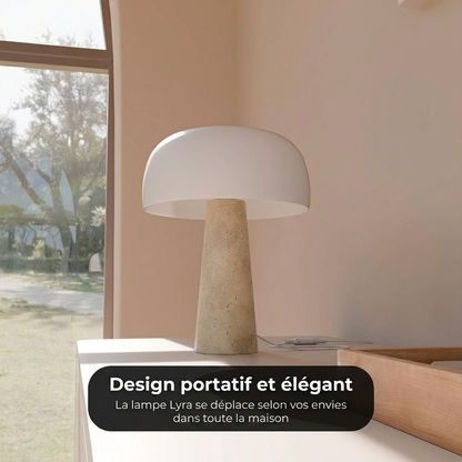 Lampe Lyra vue éclairage 840 lm 2200 K tactile - Lumalia