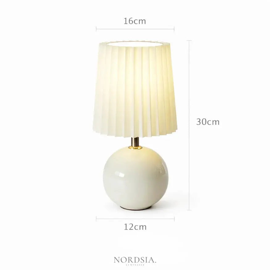 Lampe de chevet élégante en céramique | Noré