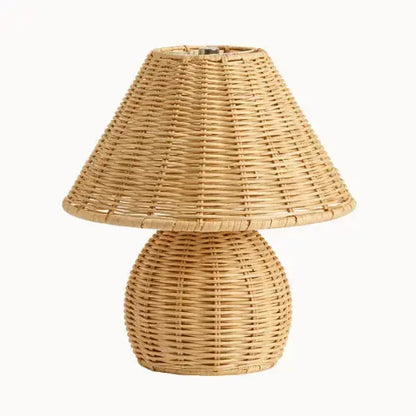 Lampe de chevet en bambou tressé - Modèle Yuna