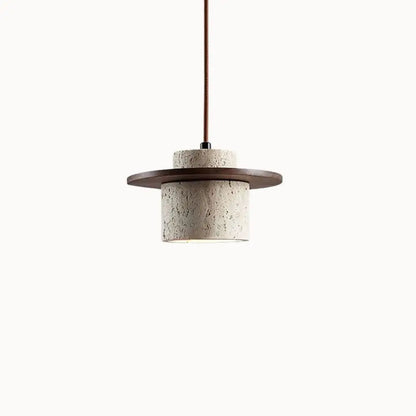 Suspension scandinave en travertin Ø 20 cm | Ålesund