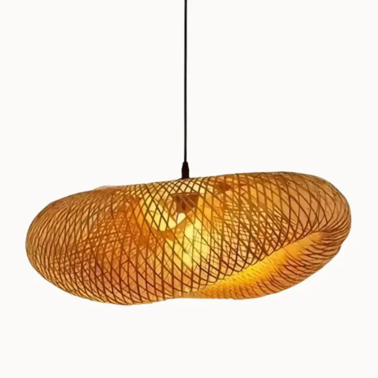Suspension en bambou scandinave Ø 40 cm | Aina