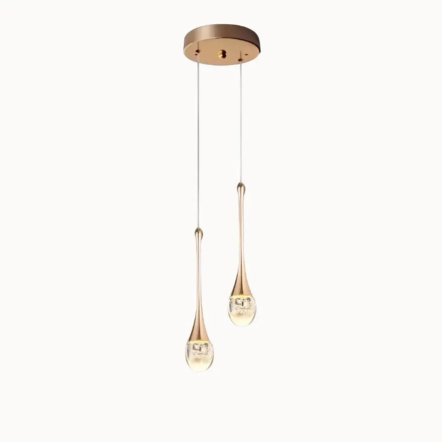 Suspension en cristal moderne Ø 35 cm | Aysel
