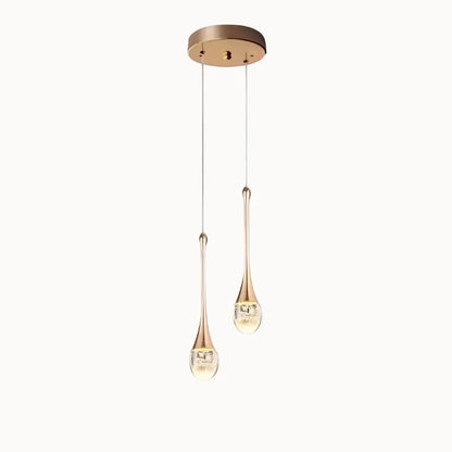 Suspension en cristal moderne Ø 35 cm | Aysel