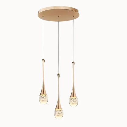 Suspension en cristal moderne Ø 35 cm | Aysel