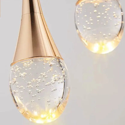 Suspension en cristal moderne Ø 35 cm | Aysel