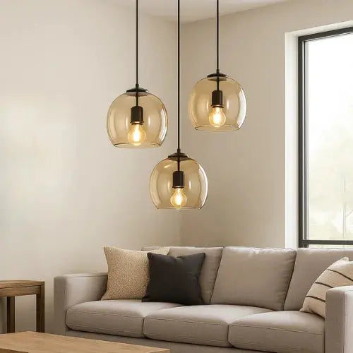 Rencontrez les Suspension en verre minimaliste Ø 20 cm | Elina