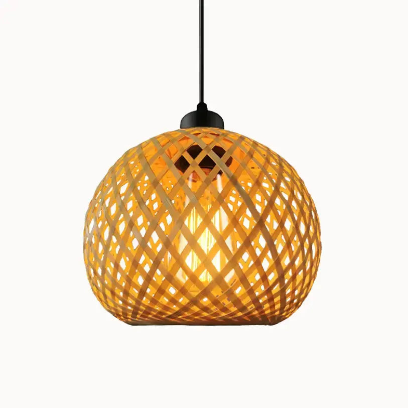 Suspension Sphérique en Bambou Ø 20 cm | Ronden