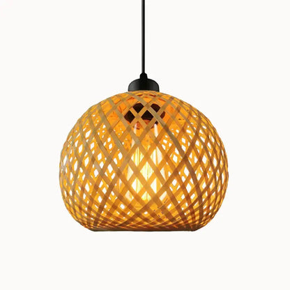 Suspension Sphérique en Bambou Ø 20 cm | Ronden
