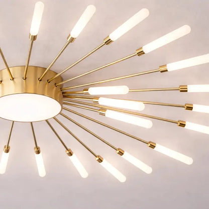 Plafonnier LED Moderne au Design Graphique | Rayn