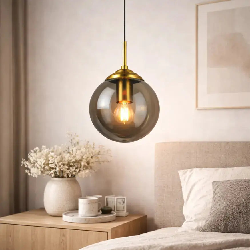 Suspension en verre design Ø 15 cm | Nohr