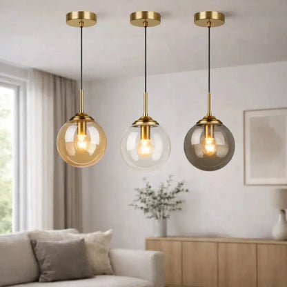 Suspension en verre design Ø 15 cm | Nohr